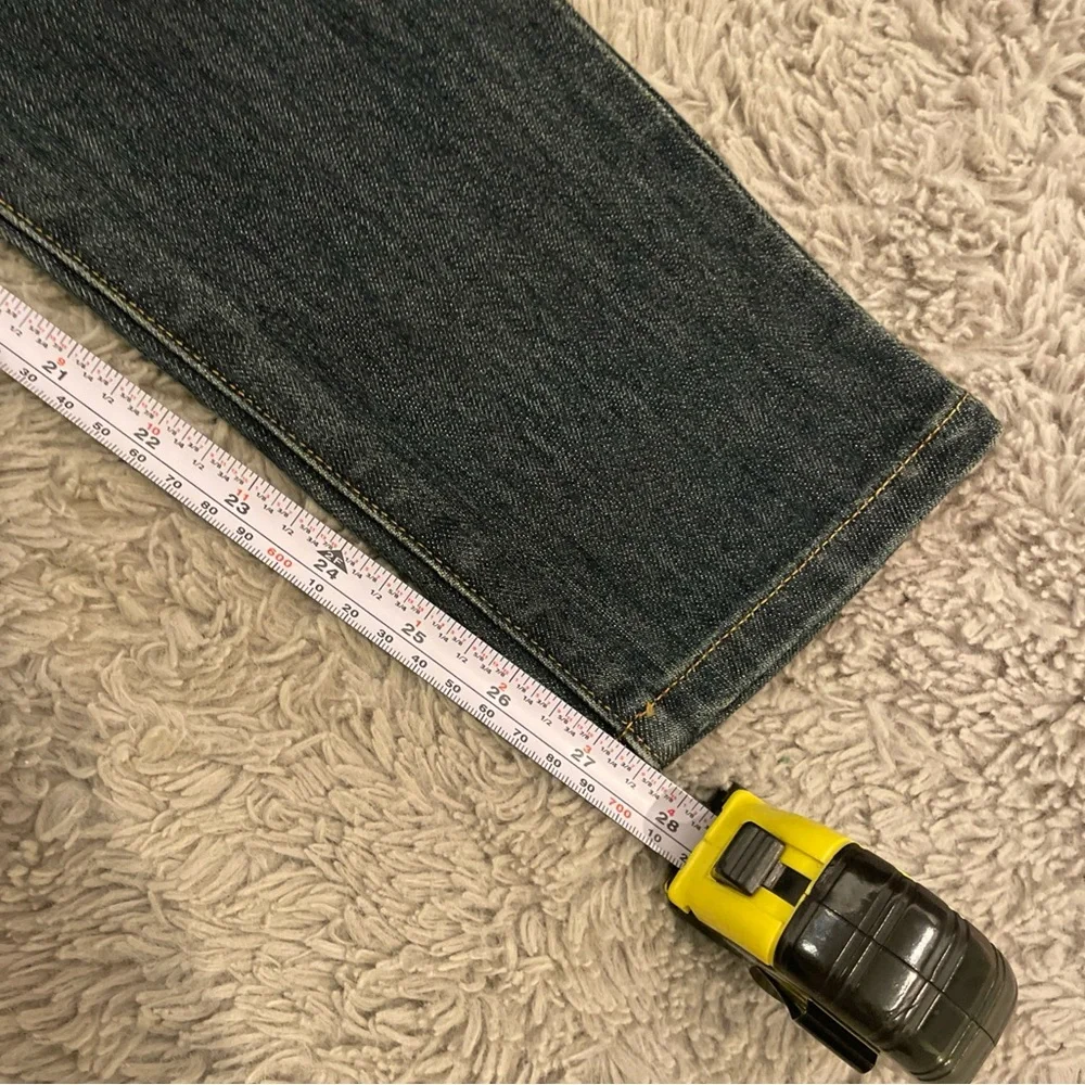 EUC Michael Kors Jeans Womens Dark Blue Izzy Skinny Jeans Size 6P Designer - Picture 9 of 9